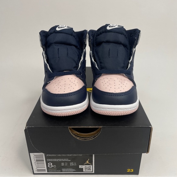 Nike Air Jordan 1 Retro High WMNS TD “Bubblegum/Atmosphere” 2023 - Picture 2 of 4